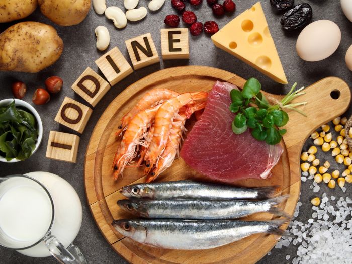 Foods high in iodine